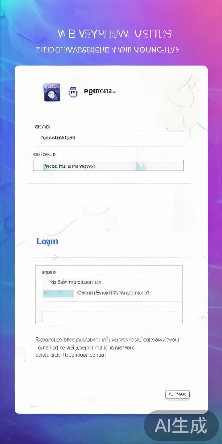 注册与登录
首次使用平台的用户需进行注册，填写基